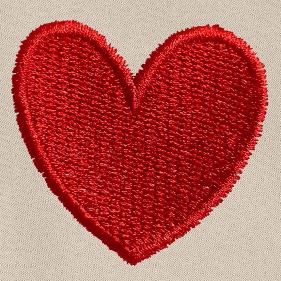 Heart Print Thermal Lined Sweatshirt women different size - Picture 6 of 7